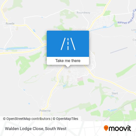 Walden Lodge Close map