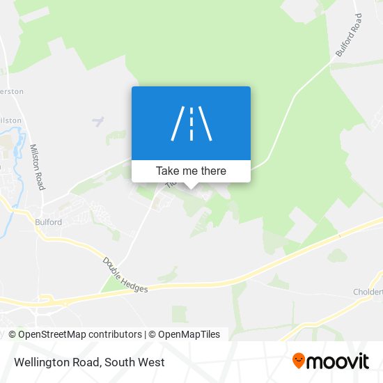 Wellington Road map