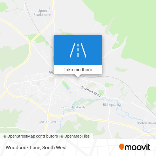 Woodcock Lane map