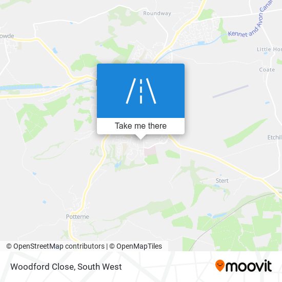 Woodford Close map