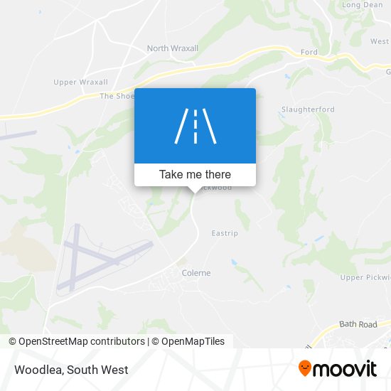 Woodlea map