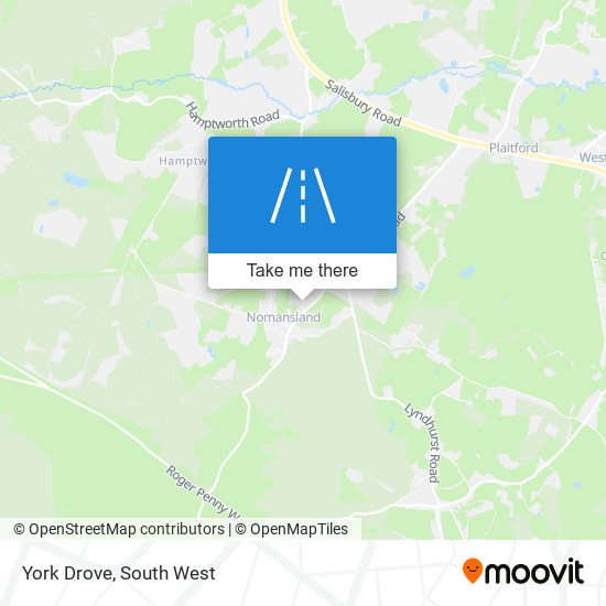 York Drove map