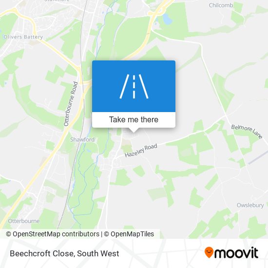 Beechcroft Close map