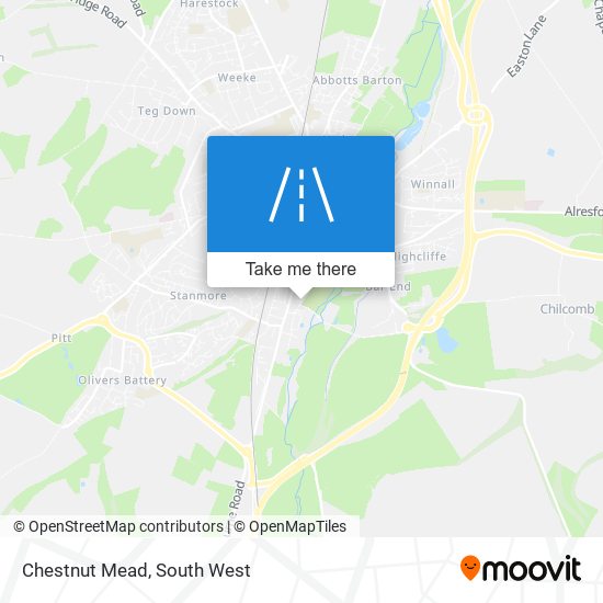 Chestnut Mead map