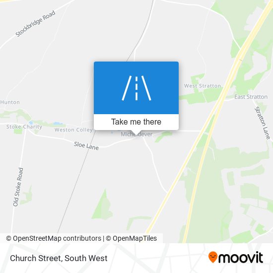 Church Street map