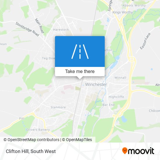 Clifton Hill map