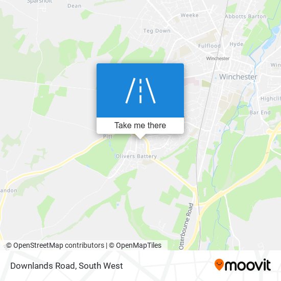 Downlands Road map