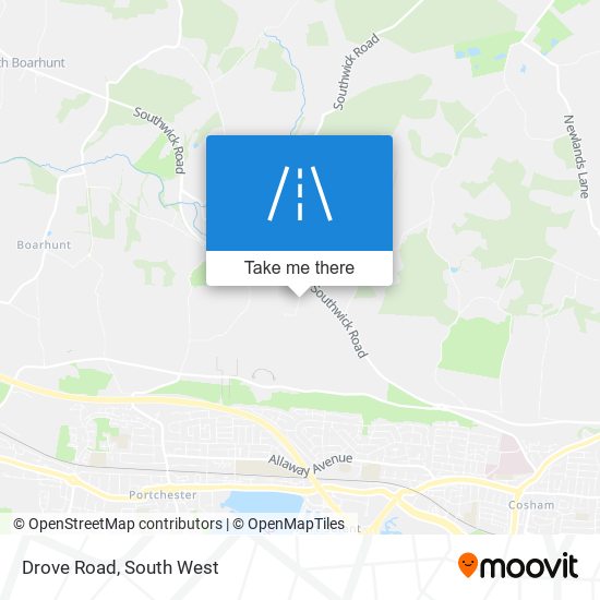 Drove Road map