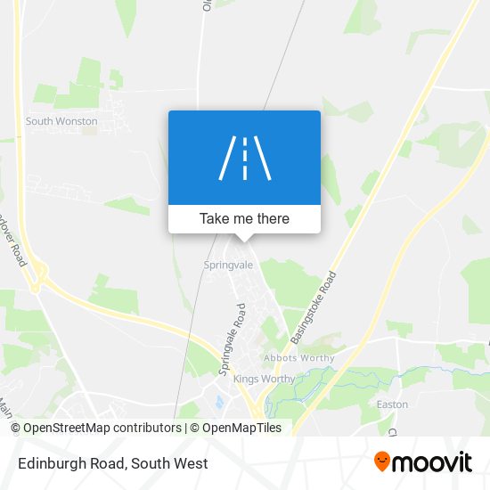Edinburgh Road map