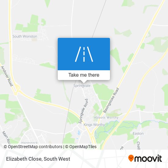 Elizabeth Close map
