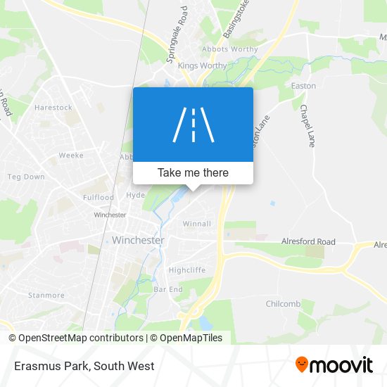 Erasmus Park map