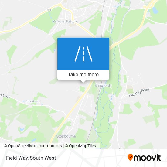 Field Way map