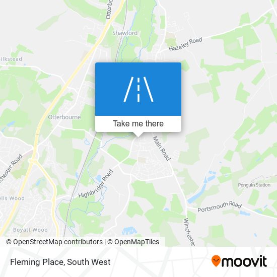 Fleming Place map