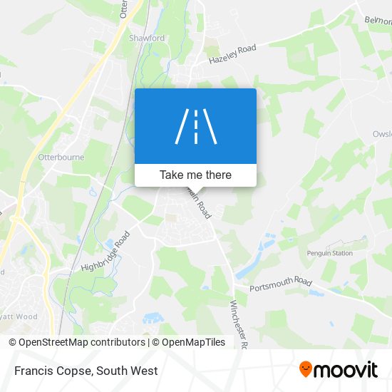 Francis Copse map