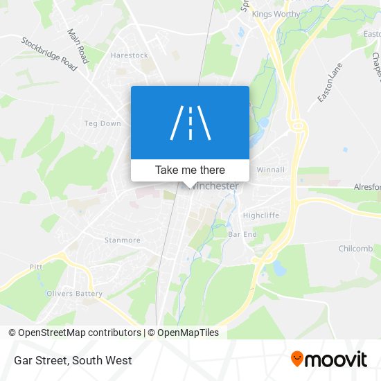Gar Street map
