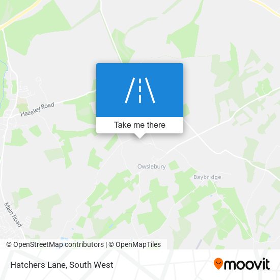 Hatchers Lane map