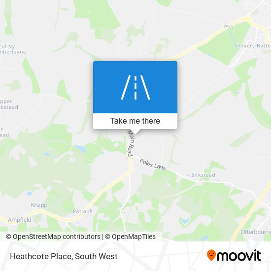 Heathcote Place map