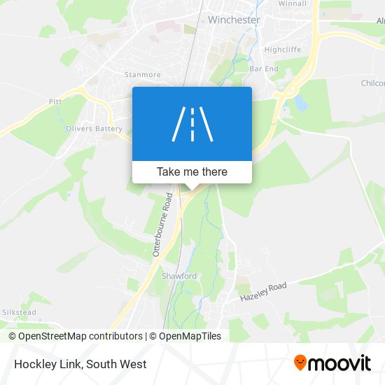 Hockley Link map