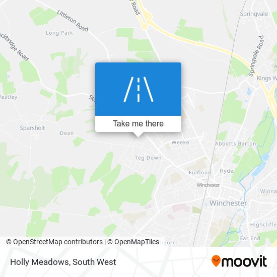 Holly Meadows map