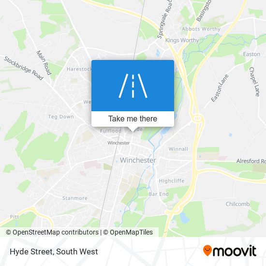 Hyde Street map