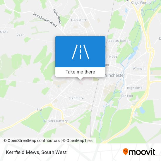 Kerrfield Mews map