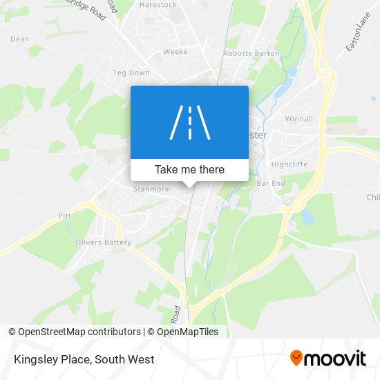 Kingsley Place map
