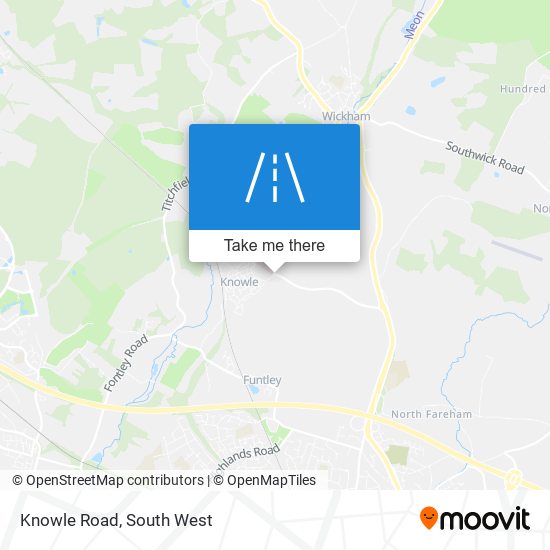 Knowle Road map