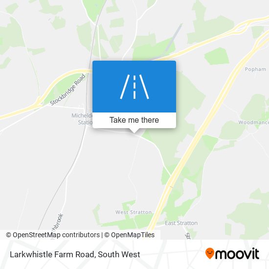 Larkwhistle Farm Road map