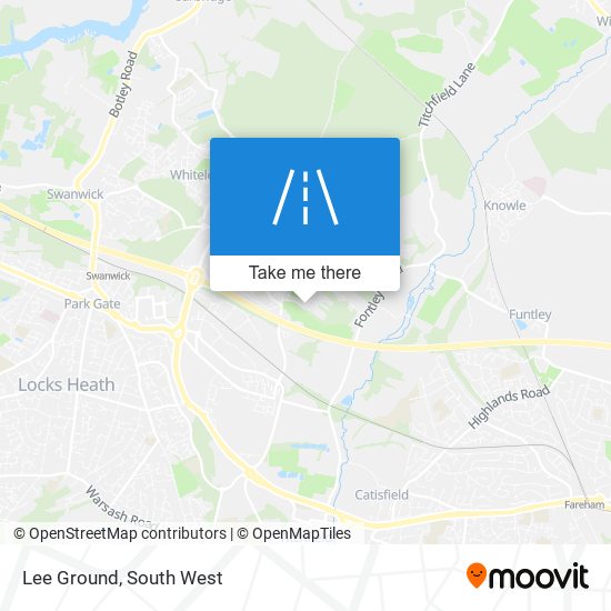 Lee Ground map