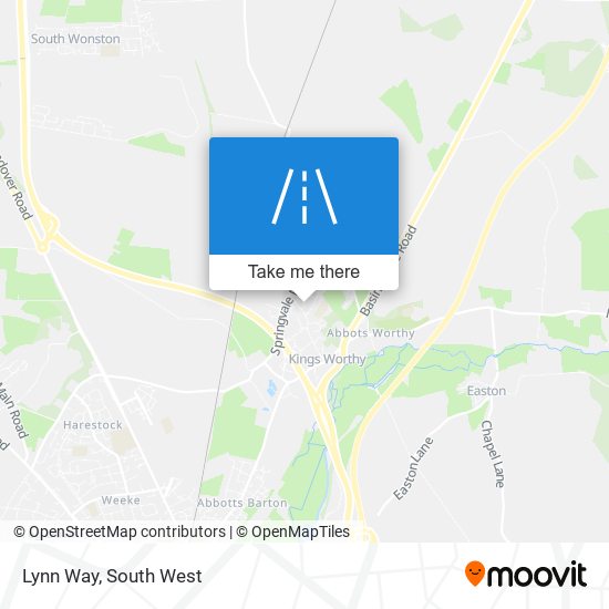 Lynn Way map