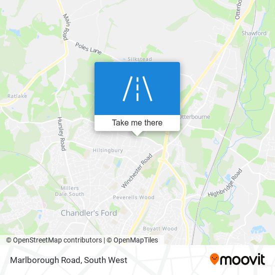 Marlborough Road map