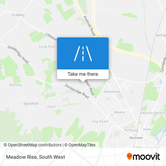 Meadow Rise map
