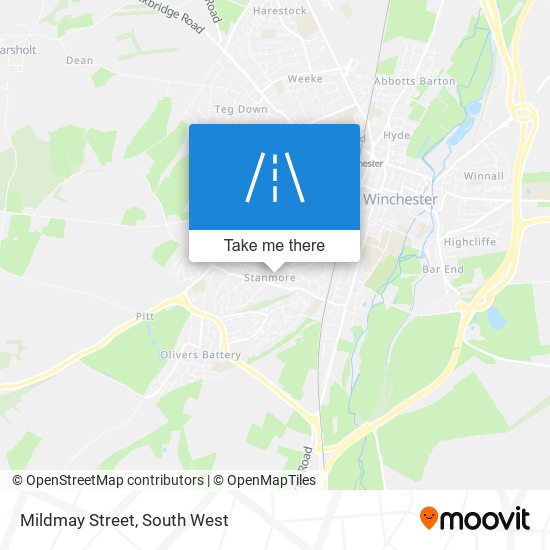 Mildmay Street map