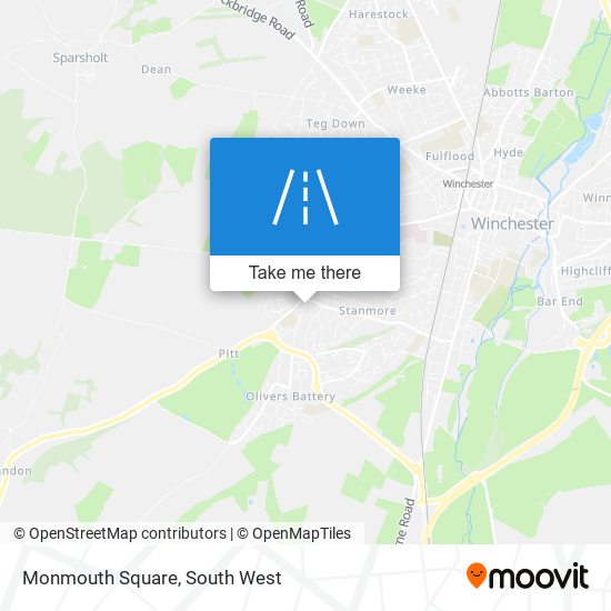 Monmouth Square map