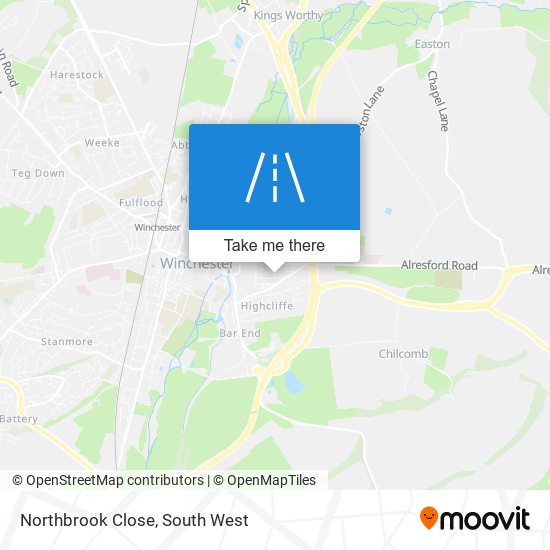 Northbrook Close map