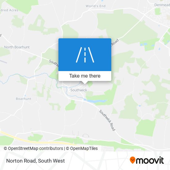 Norton Road map