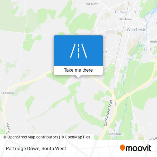 Partridge Down map