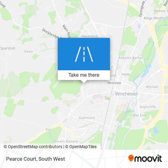 Pearce Court map