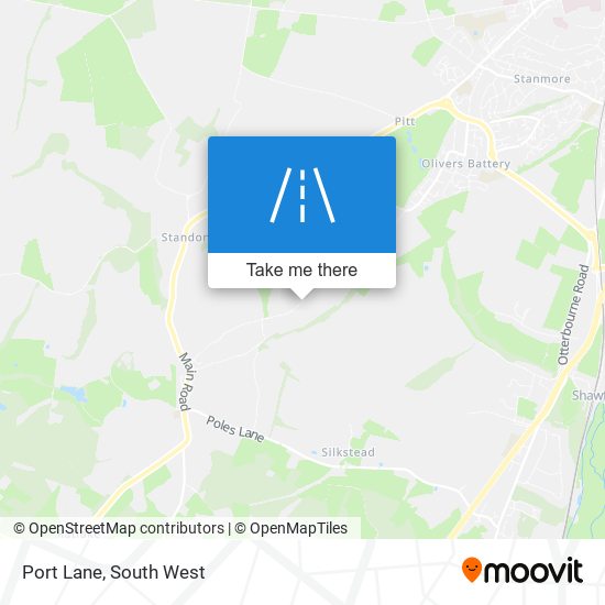 Port Lane map