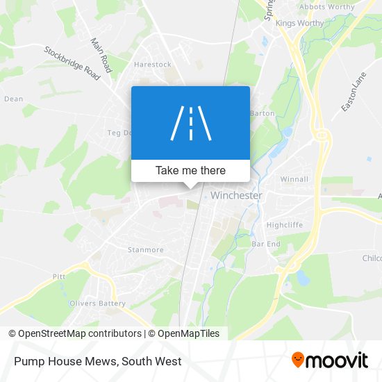 Pump House Mews map