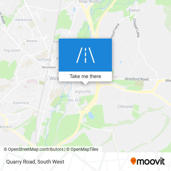 Quarry Road map