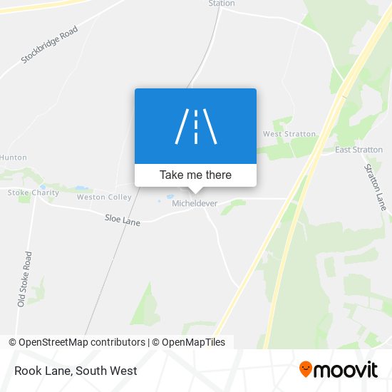 Rook Lane map