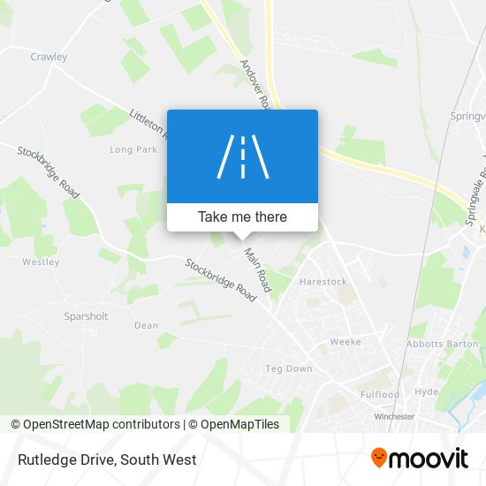 Rutledge Drive map
