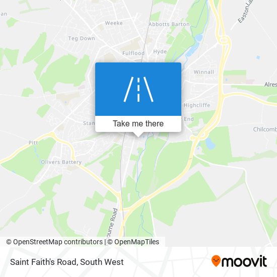 Saint Faith's Road map