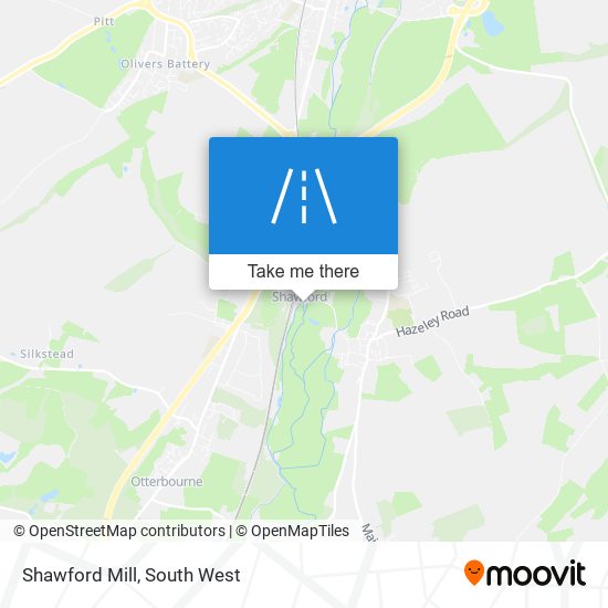 Shawford Mill map