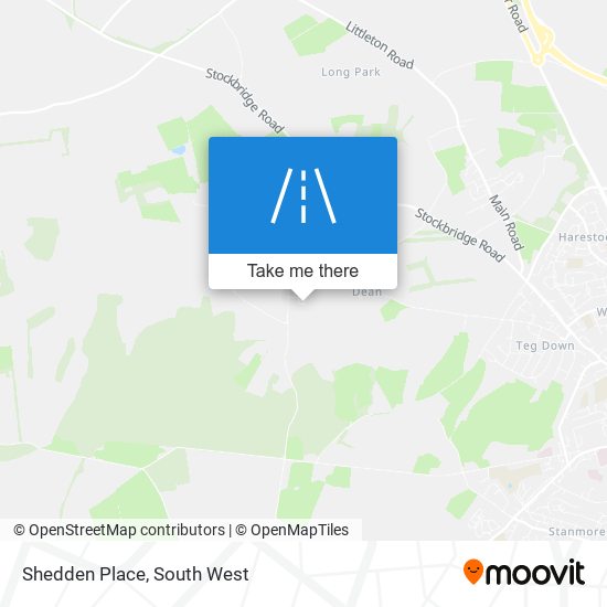 Shedden Place map