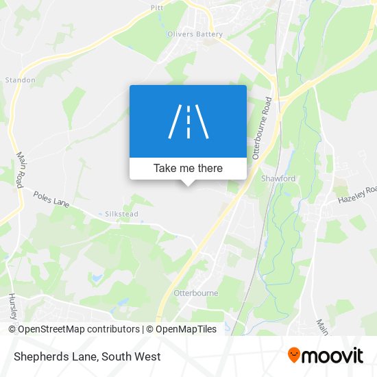 Shepherds Lane map