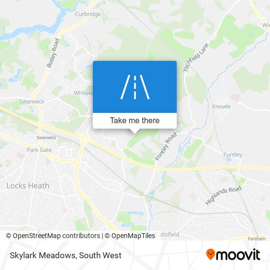 Skylark Meadows map