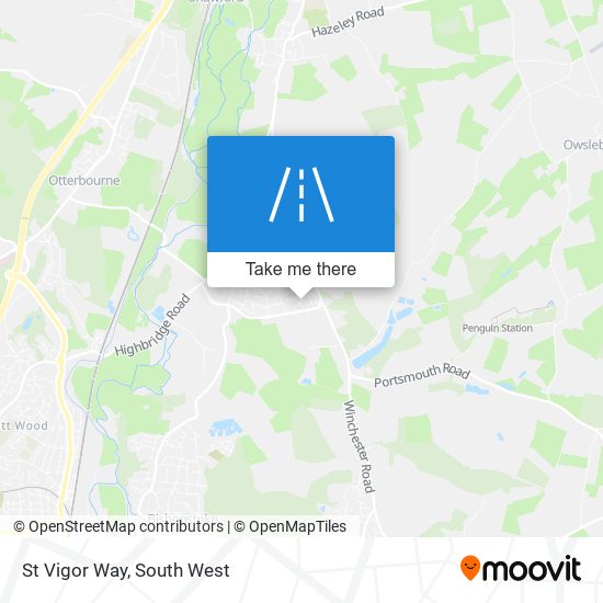 St Vigor Way map