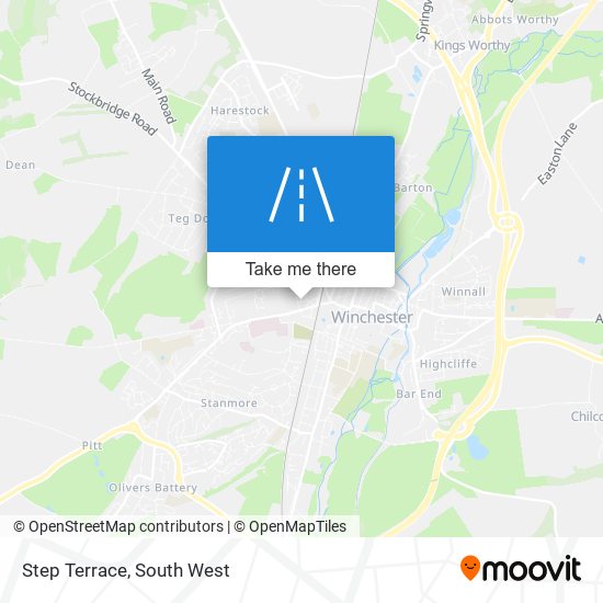 Step Terrace map